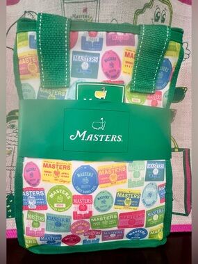 2026 Masters SCOUT Badges Cooler Bag Augusta National Golf NEW